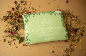 Билкови цигари без никотин смес Mint 40г.