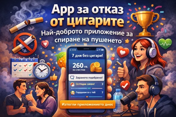 App за отказ от цигарите